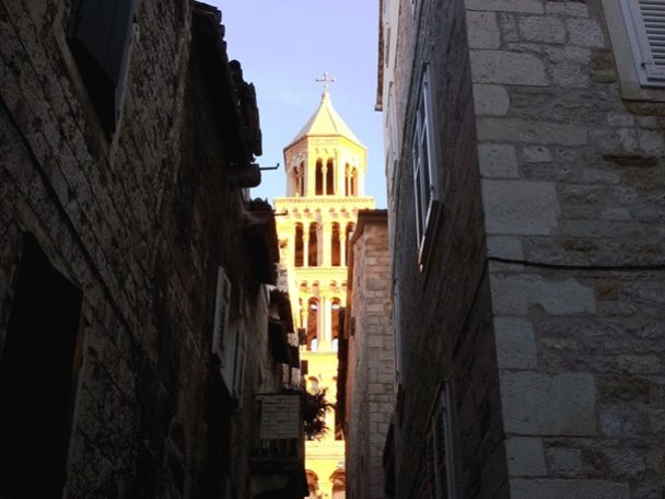 The bell tower of the Cathedral