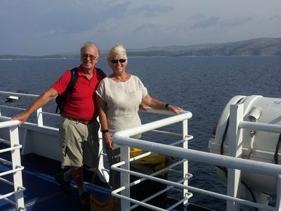 Henry and Mary, ferry to the island of Brac