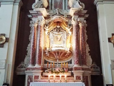 In the Church of the Miraculous Madonna of Sinj